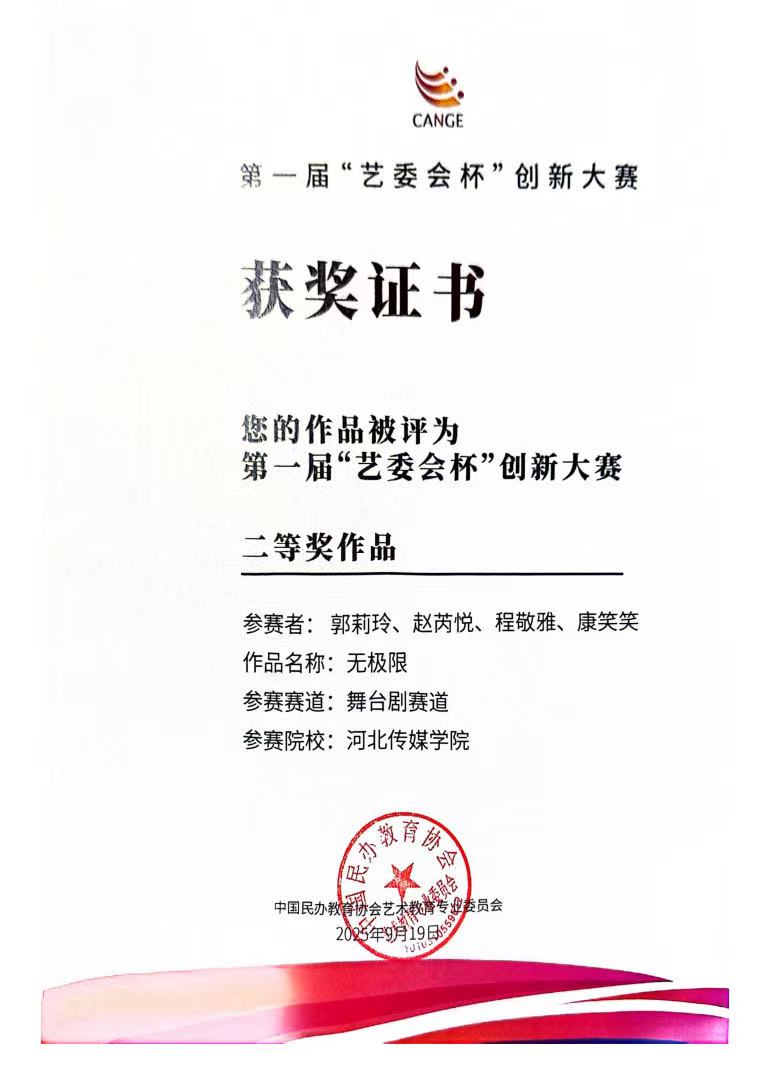 我校师生在第一届“艺委会杯”创新大赛中获佳绩